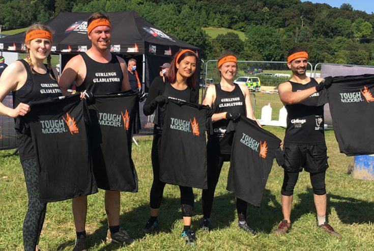 Girlings Gladiators Brave Tough Mudder to Raise Money for Corporate Mental Health Charity Take Off